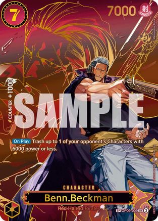 Benn.Beckman (SP) (OP09-009)  -  Super Rare