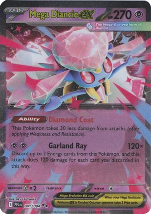 Méga Diancie-EX - 041 - Double Rare - Holographique