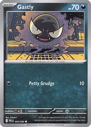 Gastly - 054 - Common - Normal
