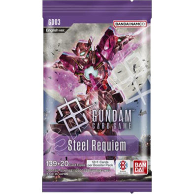 Gundam Card Game - Steel Requiem Booster Pack [GD03]