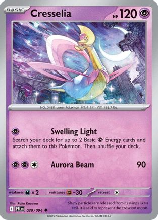 Cresselia - 039 - Peu commune - Normal