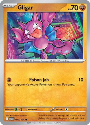 Gligar - 049 - Common - Reverse Holofoil
