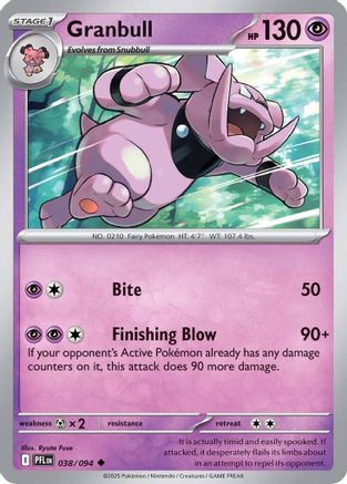 Granbull - 038 - Peu commune - Normal