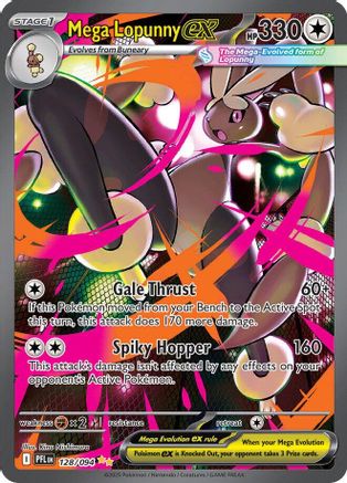 Mega Lopunny ex - 128/094  - Special Illustration Rare - Holofoil
