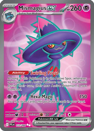 Mismagius ex - 112/094  - Ultra Rare - Holofoil