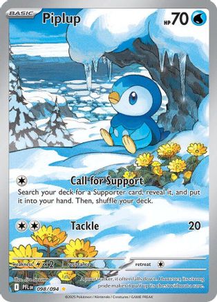 Tiplouf - 098/094 - Illustration Rare - Holofoil