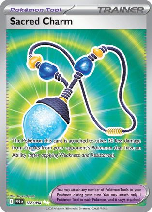 Amulette sacrée - 122/094 - Ultra Rare - Holofoil