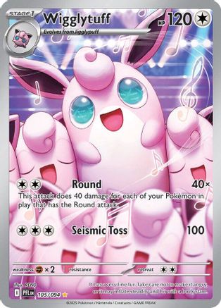 Grodoudou - 105/094 - Rare Illustration - Holofoile