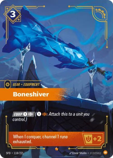 Boneshiver (118/221) - Fleuret forgé par les esprits