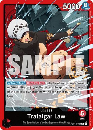 Trafalgar Law (OP14-001) - Capitaine