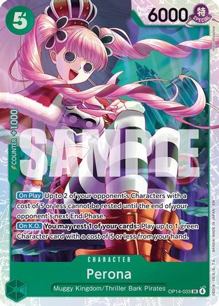 Perona (OP14-033) - Super Rare