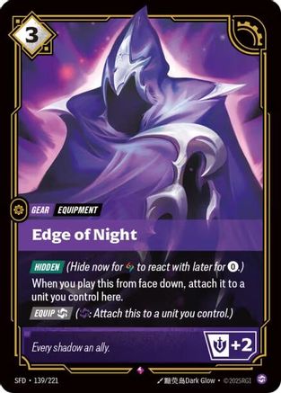 Edge of Night (139/221) - Spiritforged Foil