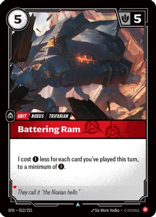 Battering Ram (012/221) - Spiritforged Foil