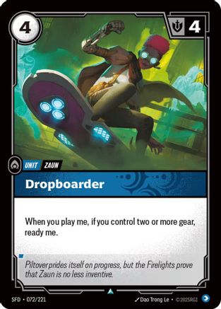 Dropboarder (072/221) - Spiritforged