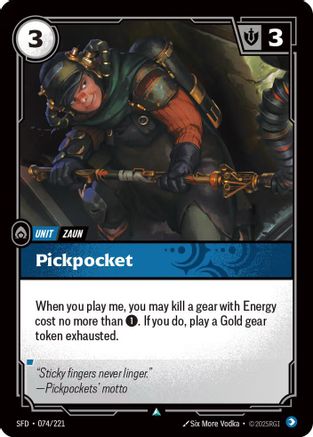 Pickpocket (074/221) - Spiritforged