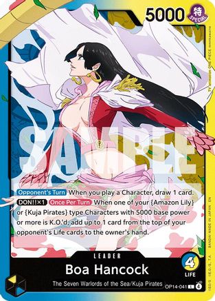Boa Hancock - OP14-041 (OP14-041) - Leader