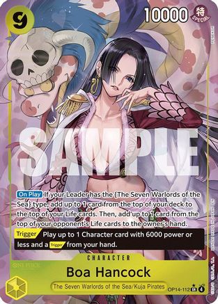 Boa Hancock - OP14-112 (Illustration alternative) (OP14-112) - Super Rare