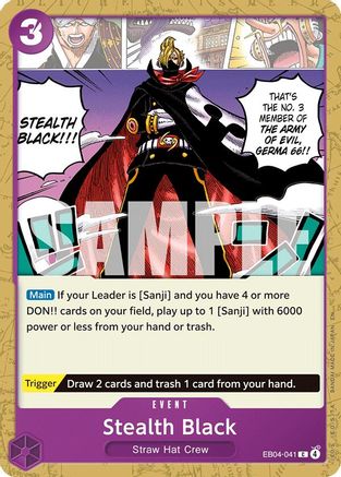 Stealth Black (EB04-041)  -  Common