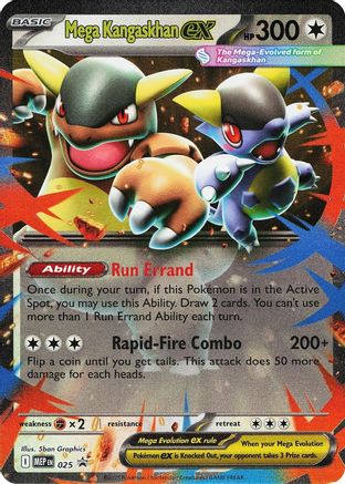 Mega Kangaskhan ex - 025  - Promo - Holofoil