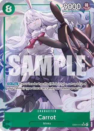 Carrot (Illustration alternative) (EB04-013) - Super Rare
