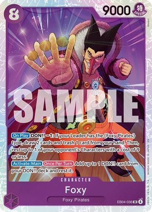 Foxy (EB04-036)  -  Super Rare