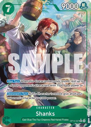 Shanks (Illustration alternative) (OP14-027) - Rare