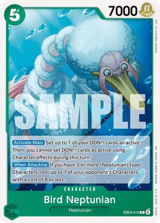 Oiseau Neptunien (EB04-016) - Commun
