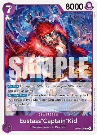Eustass «Capitaine» Kid - EB04-039 (EB04-039) - Rare