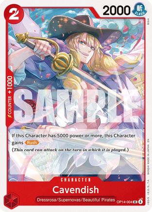 Cavendish (OP14-004)  -  Uncommon