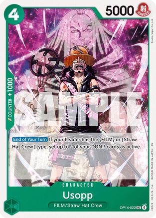 Usopp (OP14-022)  -  Uncommon