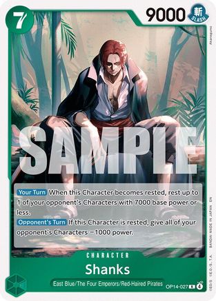 Shanks (OP14-027)  -  Rare