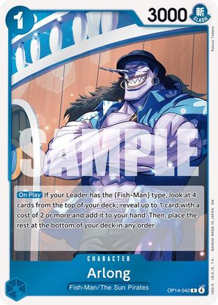 Arlong (OP14-042)  -  Rare