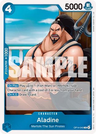 Aladine (OP14-043)  -  Rare