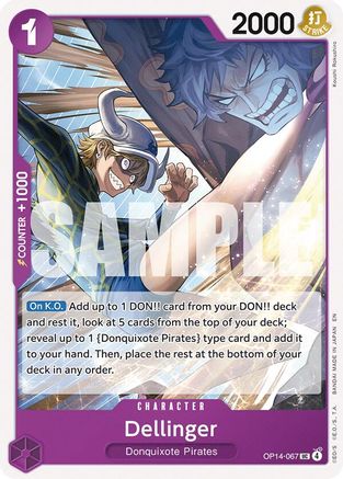Dellinger (OP14-067) - Peu commune