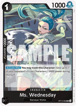 Ms. Wednesday (OP14-083)  -  Uncommon