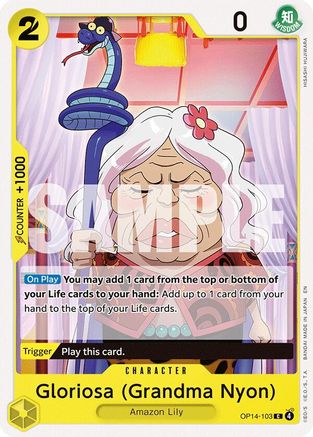 Gloriosa (Grandma Nyon) (OP14-103) - Courante