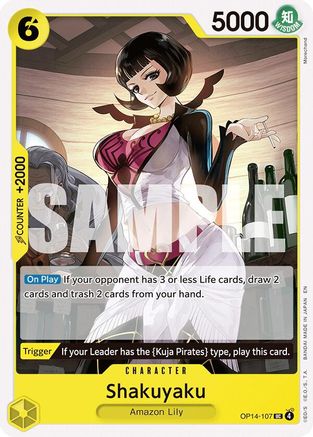 Shakuyaku (OP14-107) - Peu commune