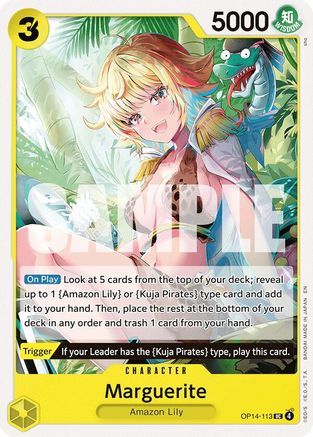 Marguerite (OP14-113)  -  Peu commune