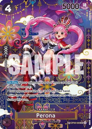 Perona - OP06-093 (SP) (OP06-093)  -  Super Rare