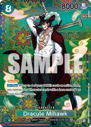 Dracule Mihawk - OP12-030 (SP) (OP12-030)  -  Super Rare