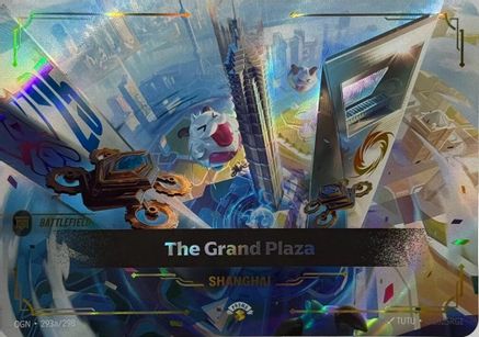 The Grand Plaza (293a/298) - Cartes Promotionnelles Riftbound Foil