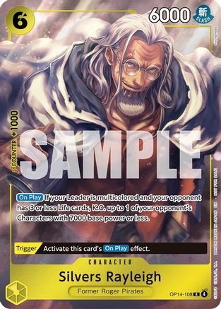 Silvers Rayleigh (Dash Pack) (OP14-108) - Rare