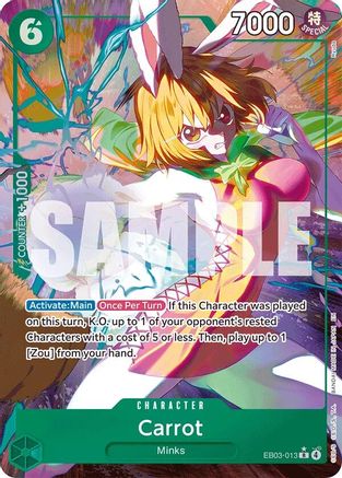 Carrot (Alternate Art) (EB03-013)  -  Rare