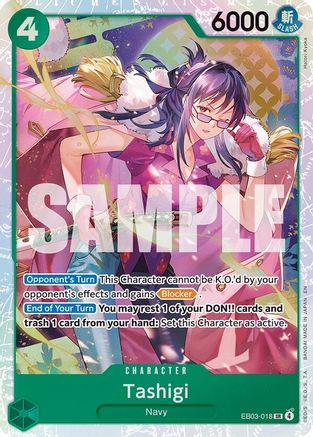Tashigi (EB03-018)  -  Super Rare
