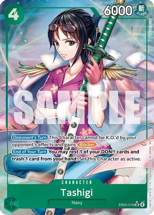 Tashigi (Alternate Art) (EB03-018)  -  Super Rare