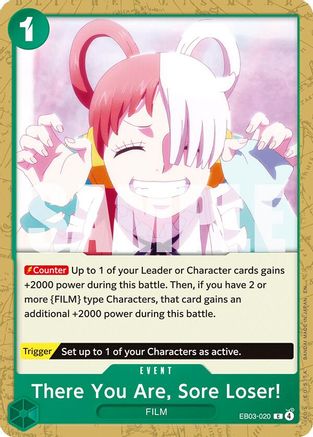 There You Are, Sore Loser! (EB03-020)  -  Common