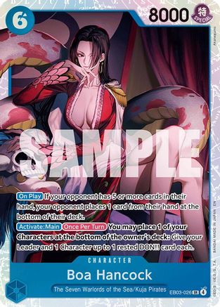 Boa Hancock (EB03-026)  -  Super Rare