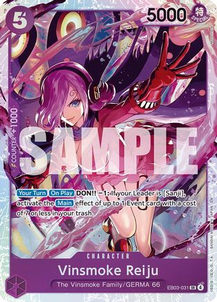 Vinsmoke Reiju (EB03-031)  -  Super Rare