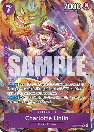 Charlotte Linlin (Alternate Art) (EB03-034)  -  Rare