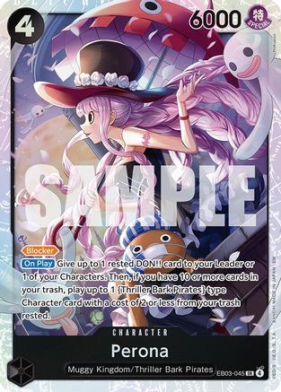 Perona (EB03-045)  -  Super Rare
